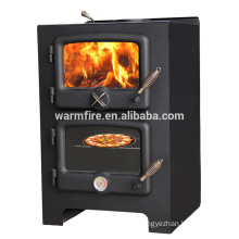 wood stove with oven